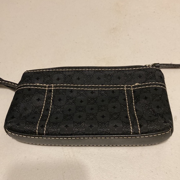Wristlet black jacquard fabric - Picture 4 of 6